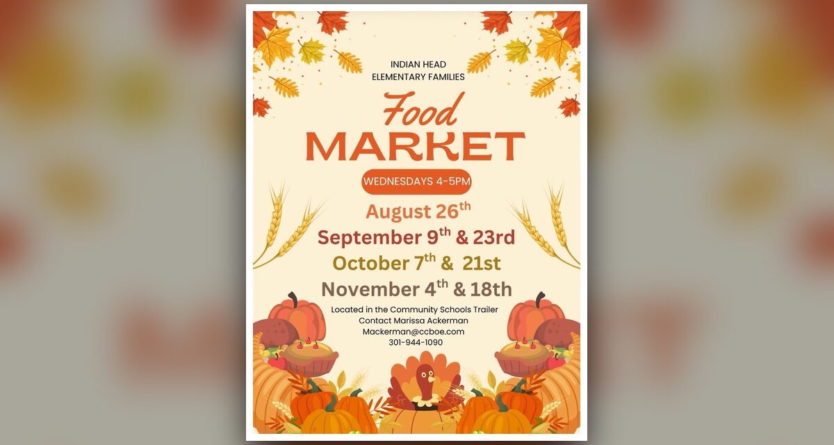 Indian Head Elementary Families Food Market