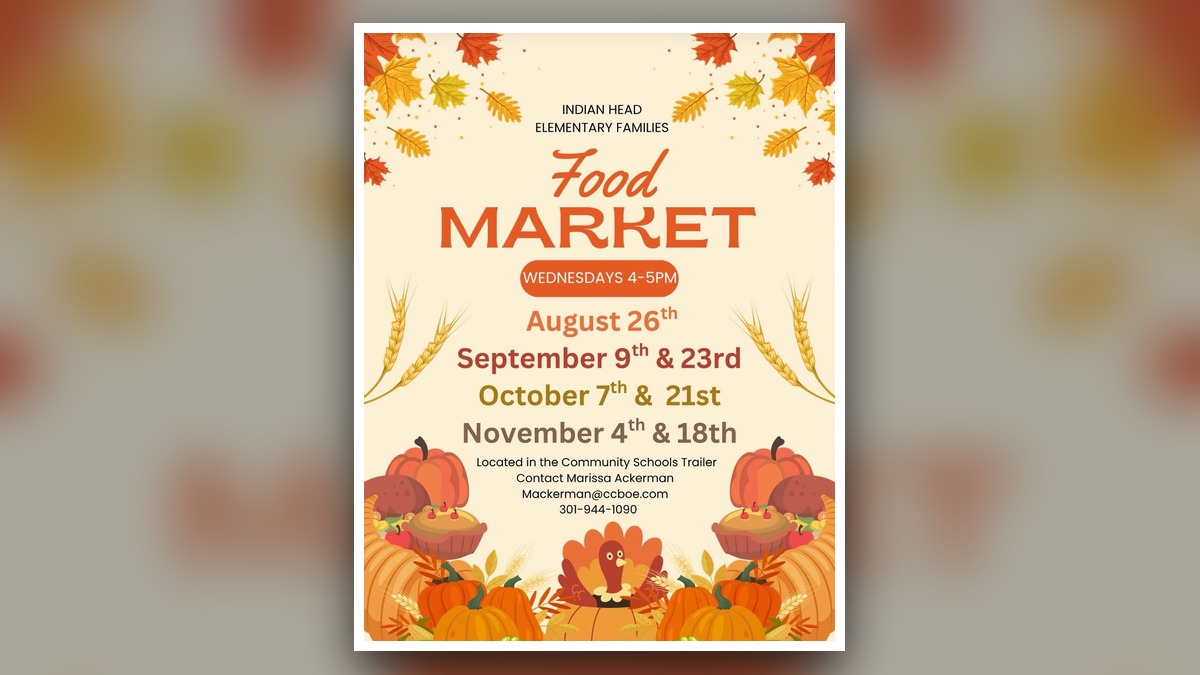 Indian Head Elementary Families Food Market