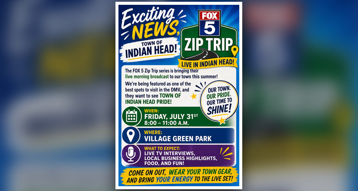 Fox 5 Zip Trip: Live in Indian Head