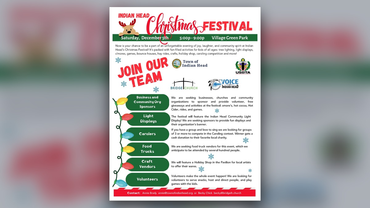 Indian Head Christmas Festival