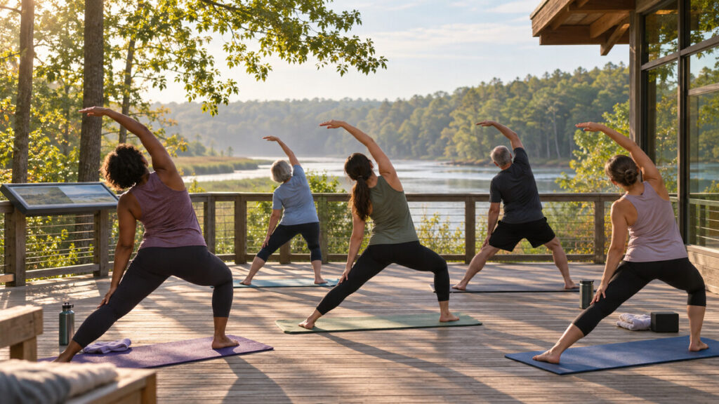 Gentle Yoga at Smallwood State Park