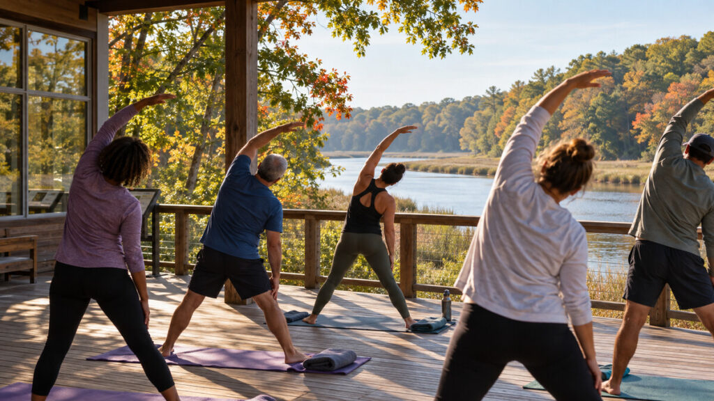 Stretch into Saturday at Smallwood State Park