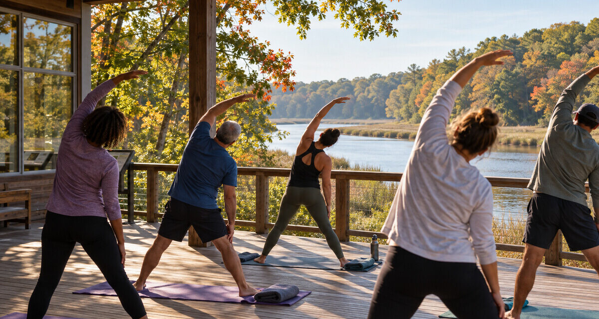 Stretch into Saturday at Smallwood State Park