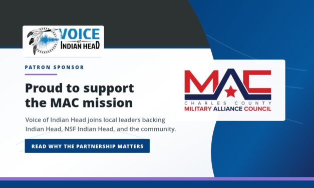 Voice of Indian Head Announces Patron Sponsorship of the Charles County Military Alliance Council