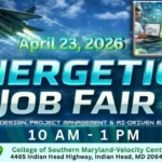 Opportunity Close to Home: Energetics Job Fair Comes to Indian Head on April 23