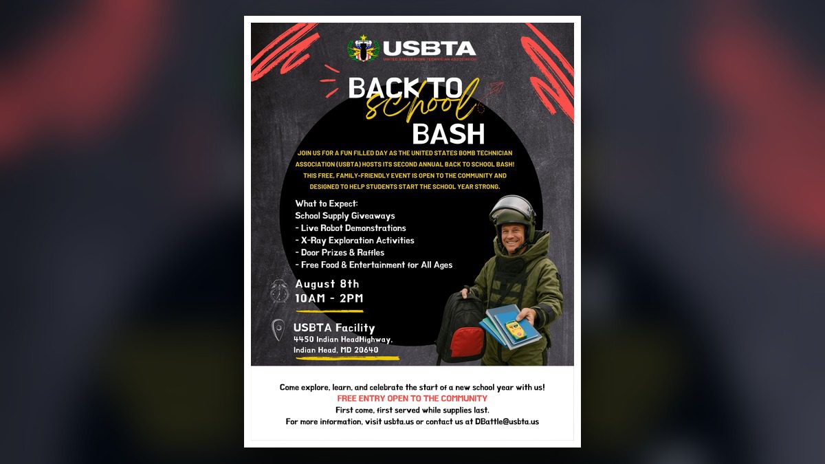 Landscape cover image for the USBTA Back to School Bash flyer.