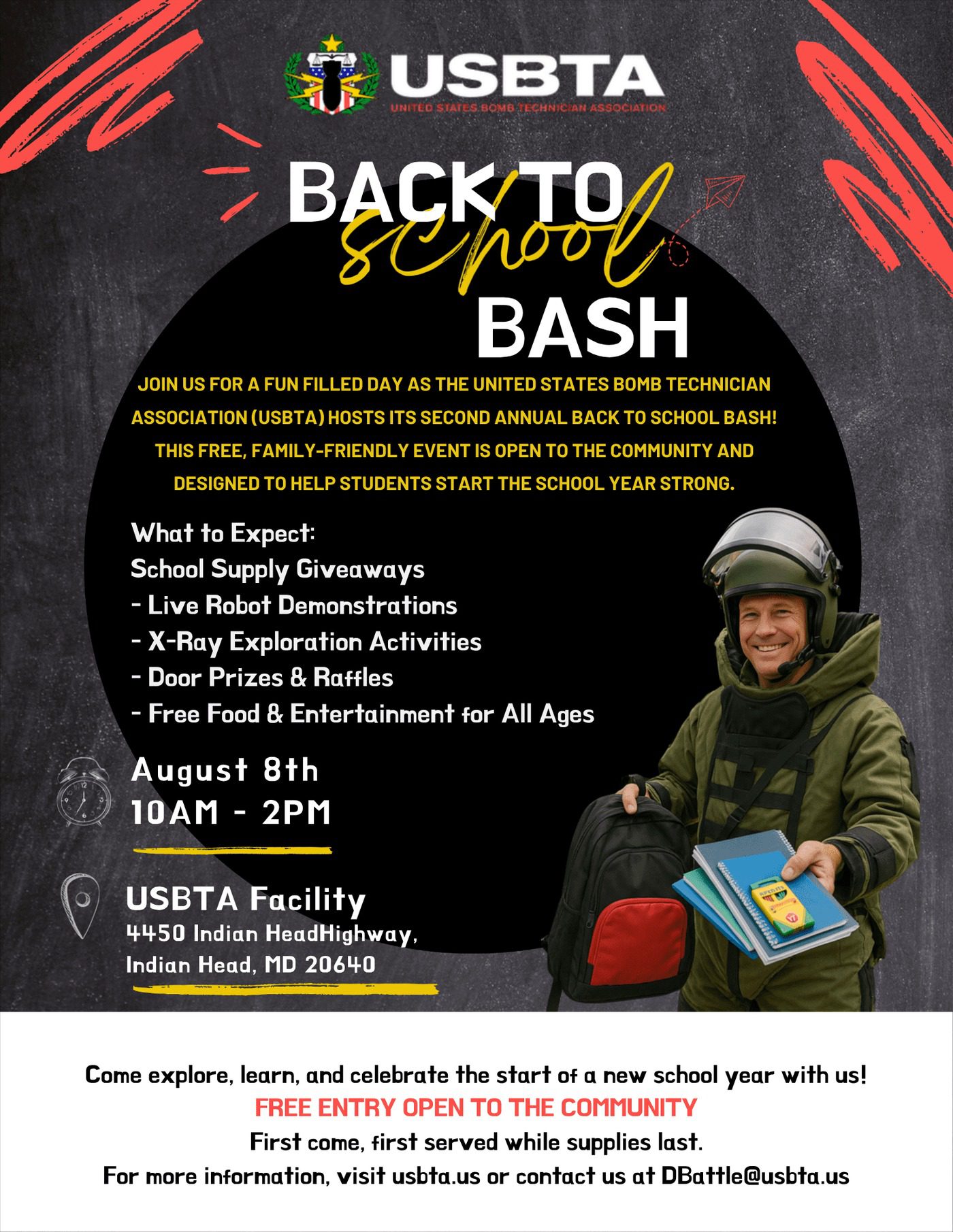 Preview of the USBTA Back to School Bash flyer